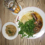 Veal, Potato,Sauerkraut