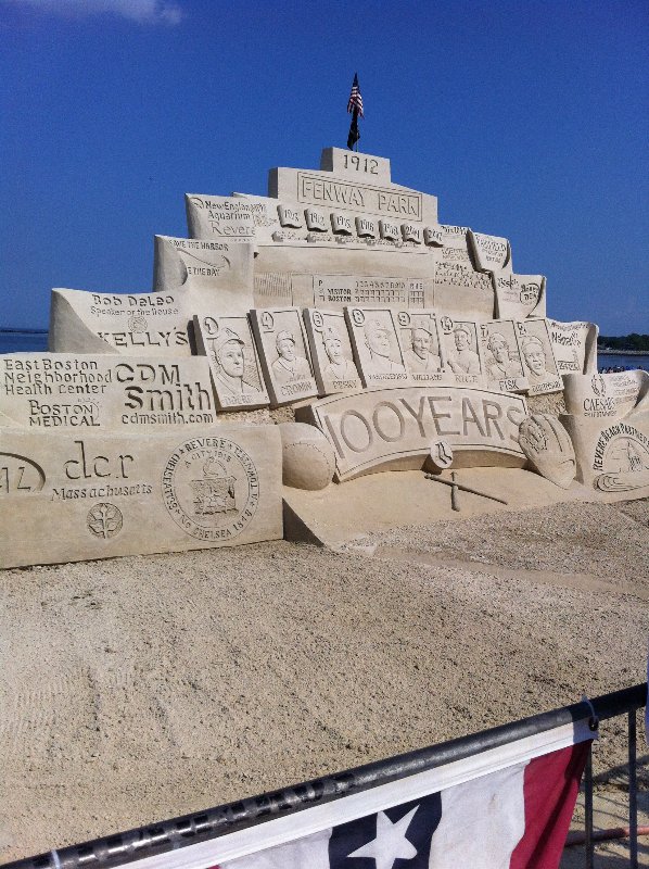 Sand-sculptures Revere-Beach